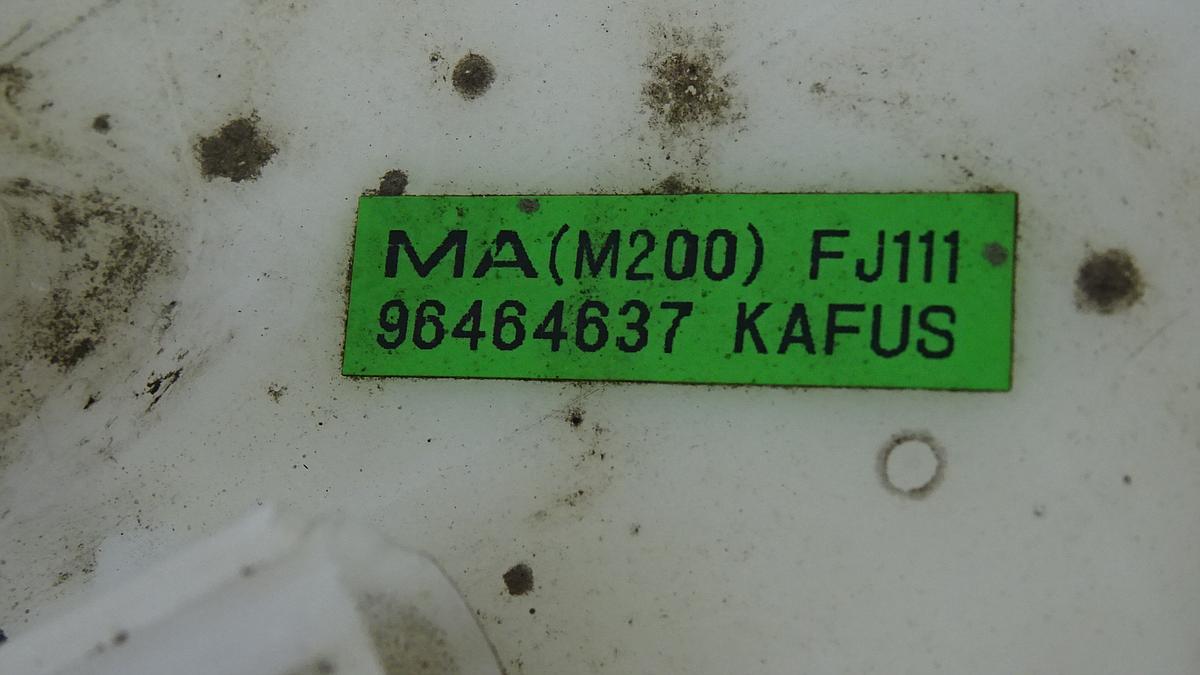 Chevrolet Matiz BJ2007 Kraftstoffpumpe Benzinpumpe 96464637 1,0 49KW LQ4