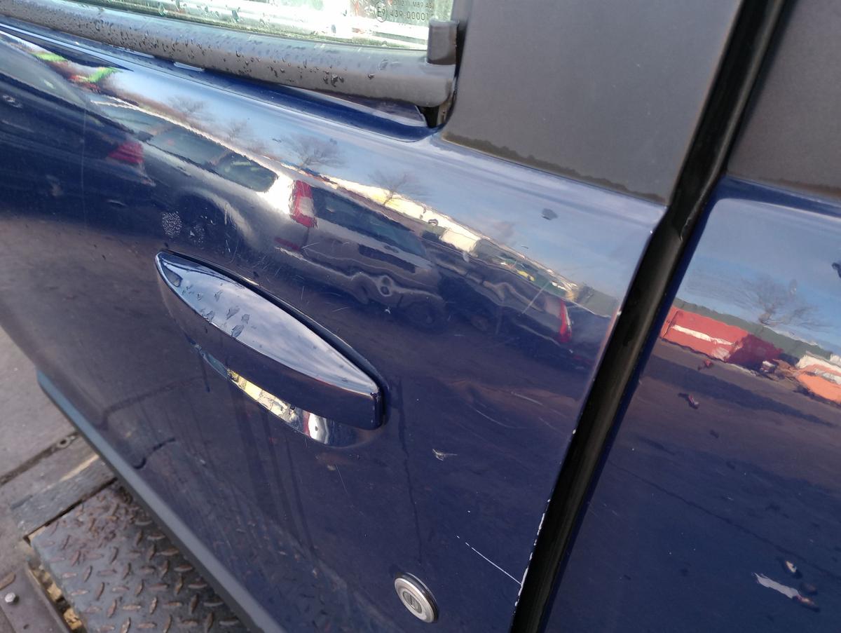 Dacia Lodgy original T&uuml;r vorn links Fahrer D42 Blue Navy Bj 2012
