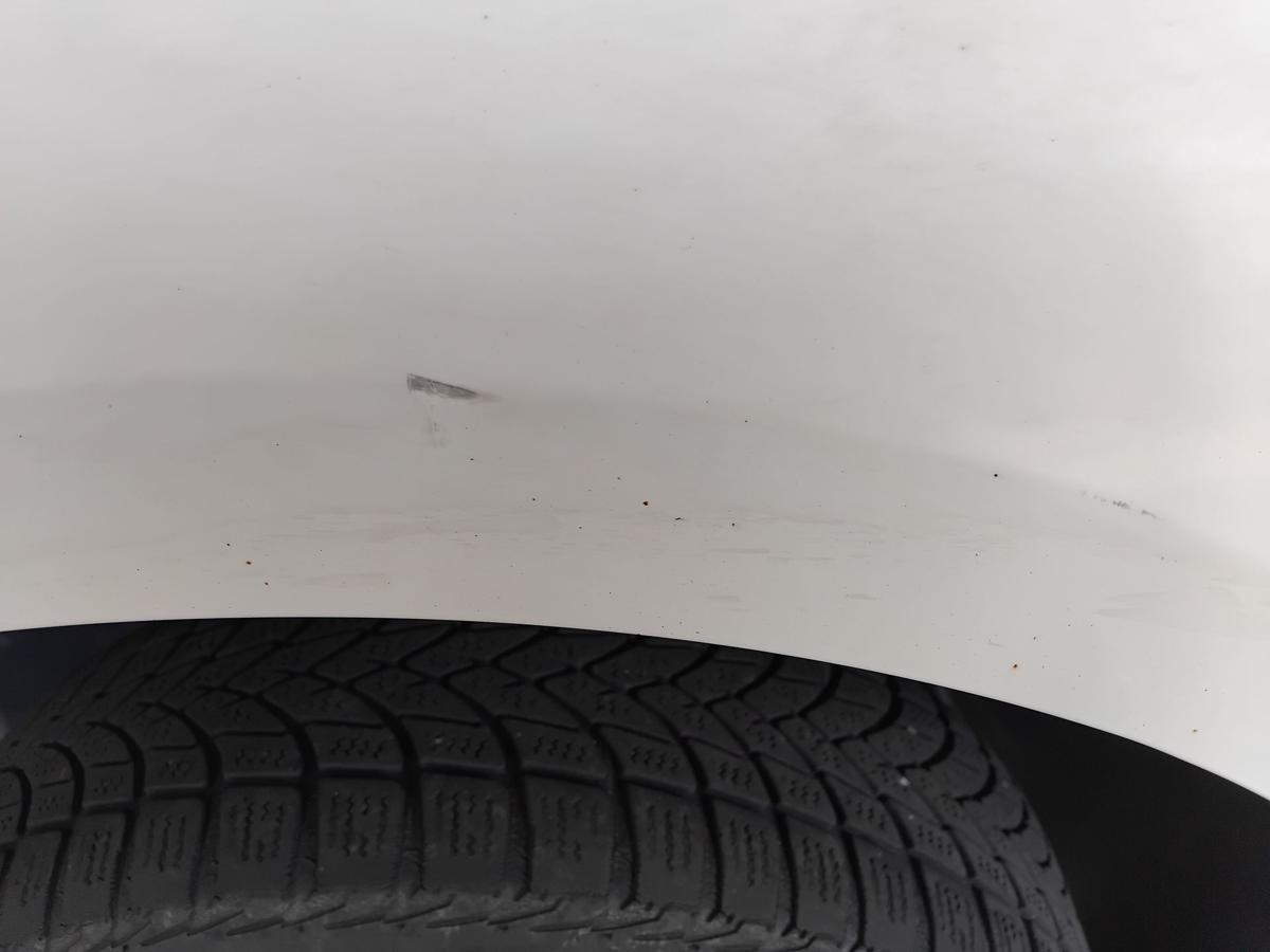Citroen C-Elysee original Kotfl&uuml;gel vorn links EWP weiss banquise BJ2015