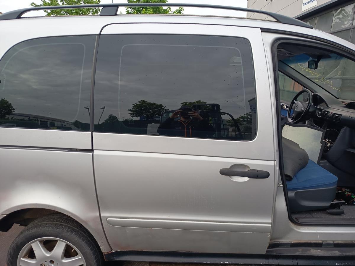 Mercedes Vaneo original Schiebet&uuml;r rechts Fond 9744 Brillantsilber Bj 2002