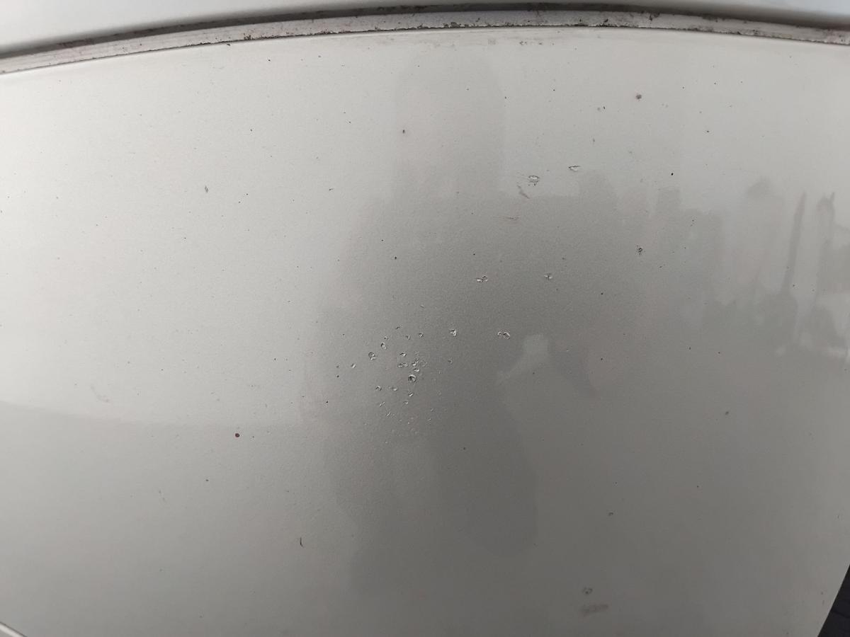 Mercedes A-Klasse W169 original Stoßfänger Stoßstange hinten Elegance BJ2005 761 polarsilbermetallic