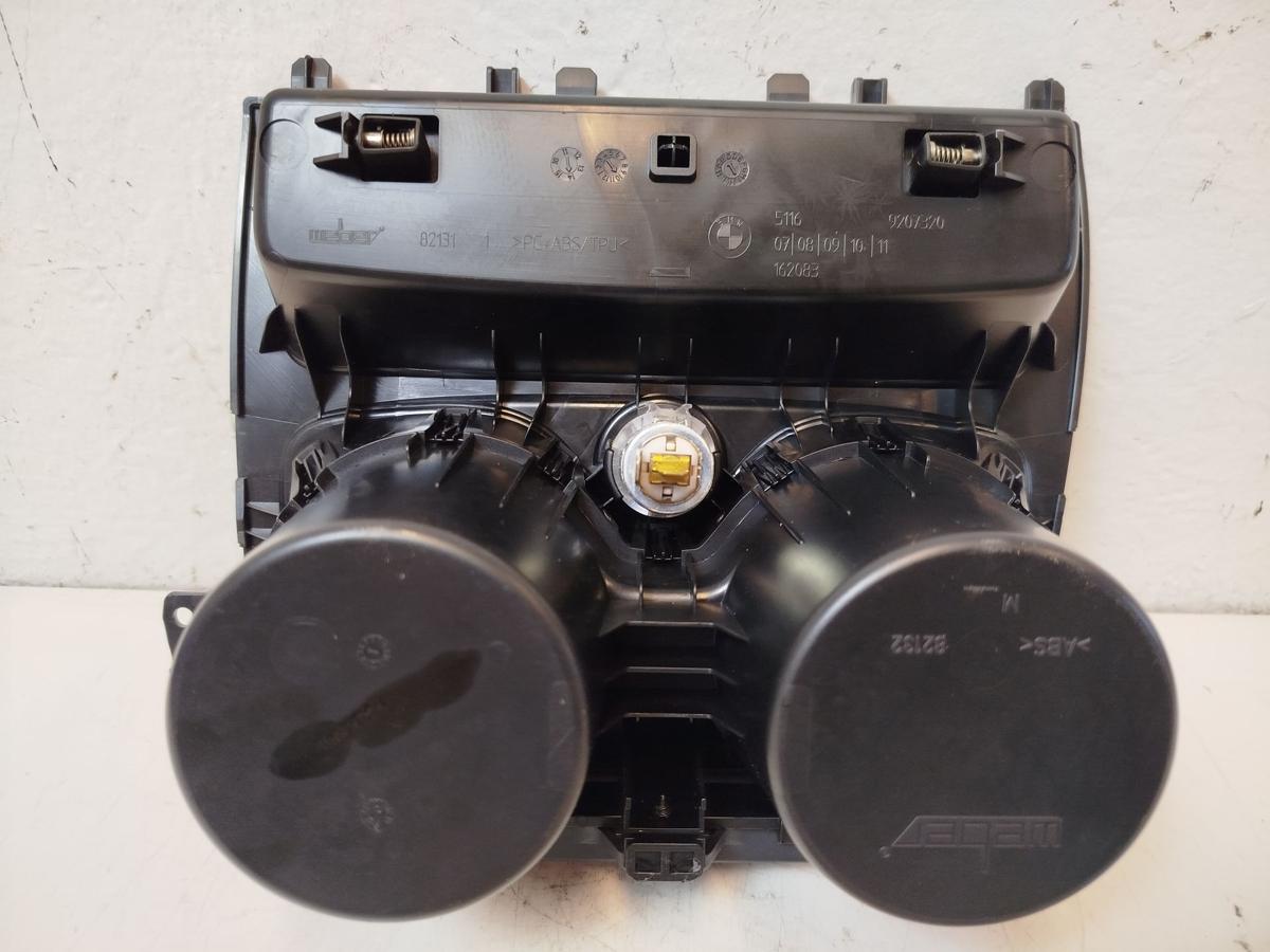 BMW 1er F20 Aschenbecher vorn mit Dosenhalter Getr&auml;nkehalter Ascher Fach