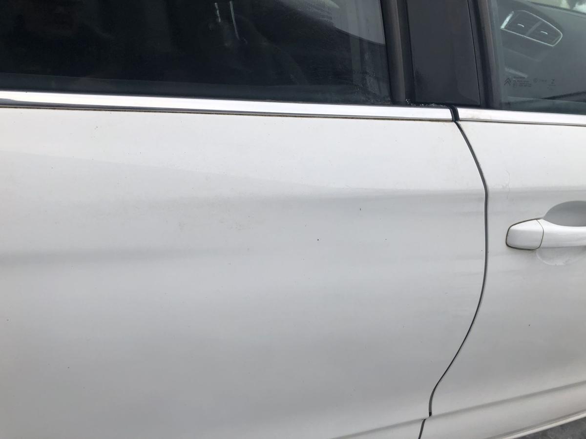 Citroen C4 II Typ N T&uuml;r hinten rechts Fondt&uuml;r im Rohbau EWP weiss Banquise