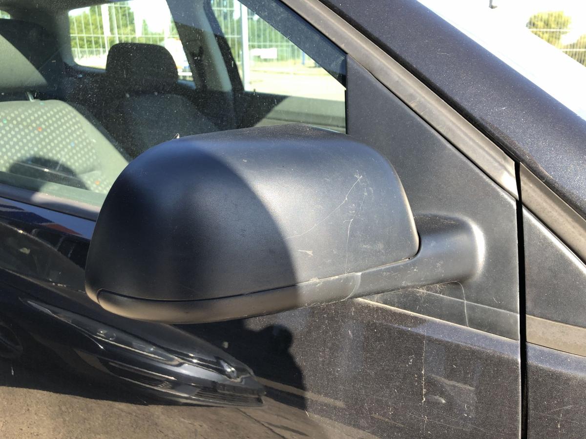 VW Polo 9N 9N1 Außenspiegel rechts Spiegel manuell unlackiert Seitenspiegel