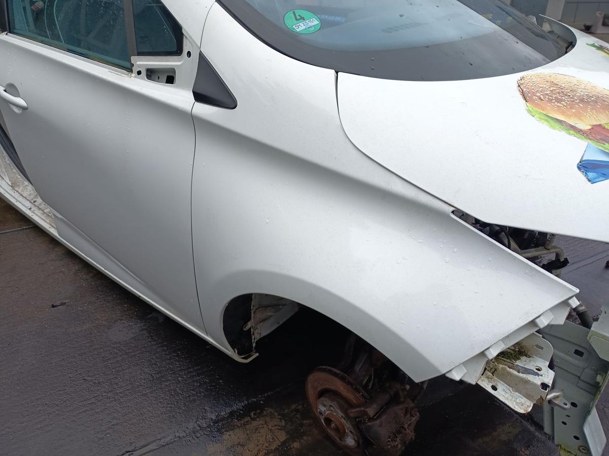 Renault Zoe original Kotfl&uuml;gel rechts OY369 Arktis Weiss Baujahr 2014