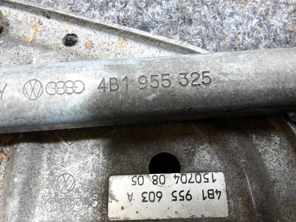 Audi A6 4B BJ 2000 Wischergestänge vorn 4B1955603A Scheibenwischer bis 2001