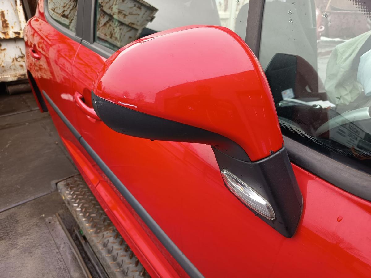 Peugeot 207 original Aussenspiegel rechts elektrisch KKN Nevadarot Bj 2010