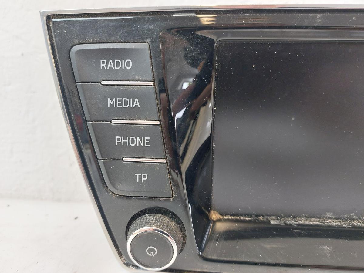 Skoda Fabia 3 III NJ Radiodisplay Display Monitor Radio OEM Touchscreen