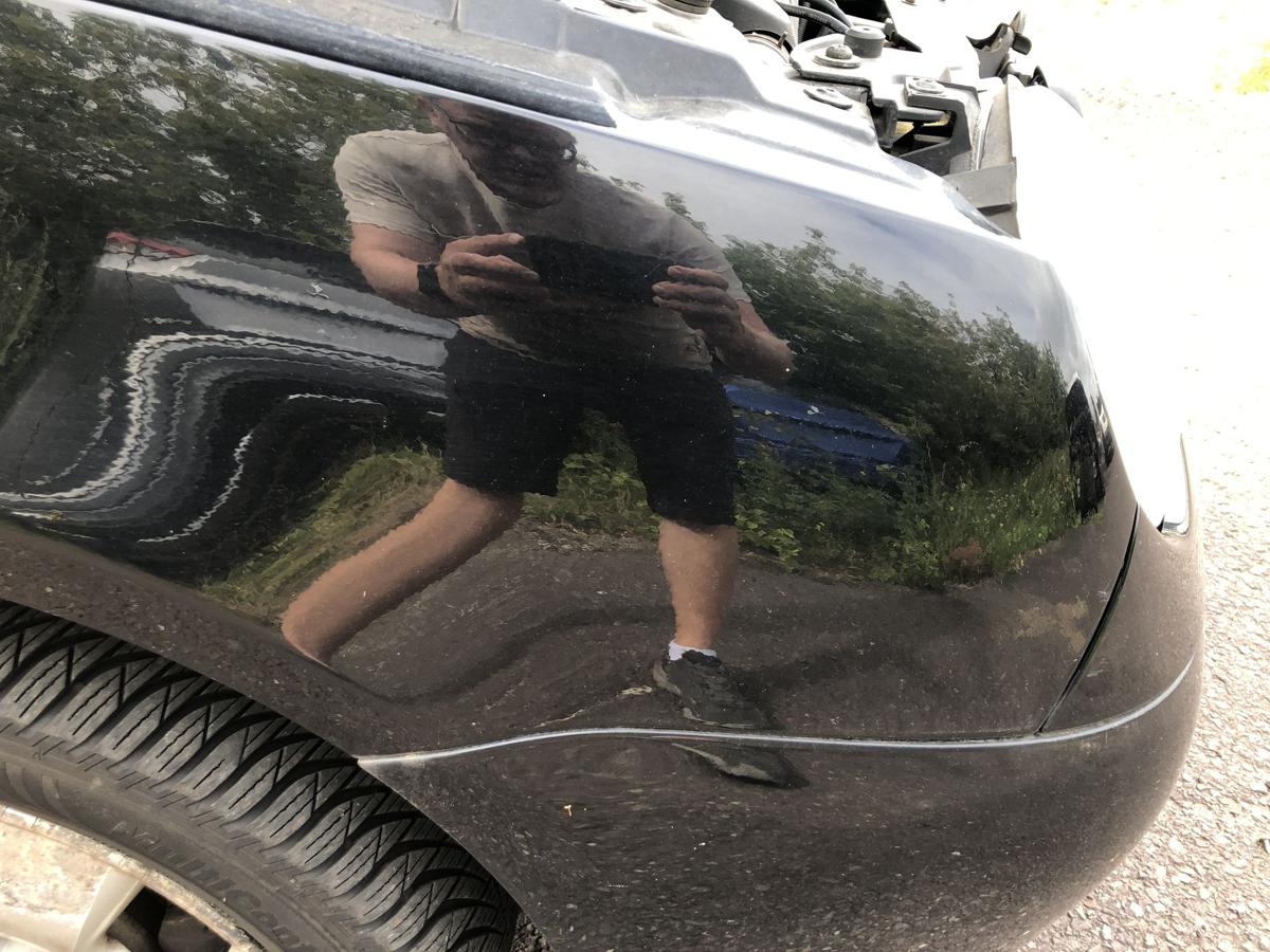 VW Lupo 6X Kotfl&uuml;gel rechts Beifahrerseite Seitenwand L041 Brillantschwarz