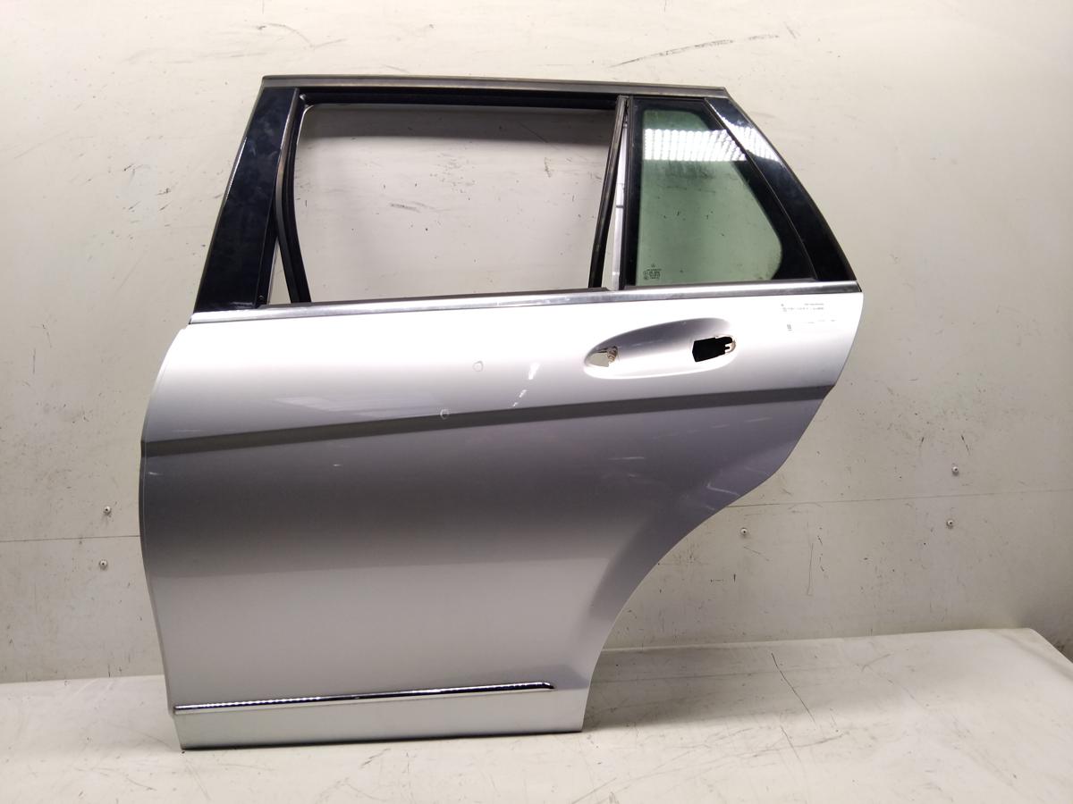 Mercedes C-Klasse 204 Kombi T&uuml;r hinten links iridiumsilbermetallic Bj.2008