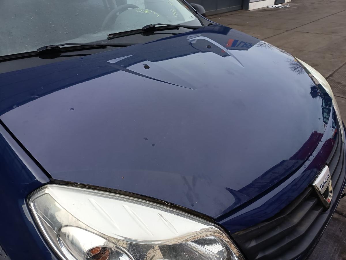 Dacia Sandero 1 orig Motorhaube Klappe Deckel vorn Front 61H Blue marine Bj 2009