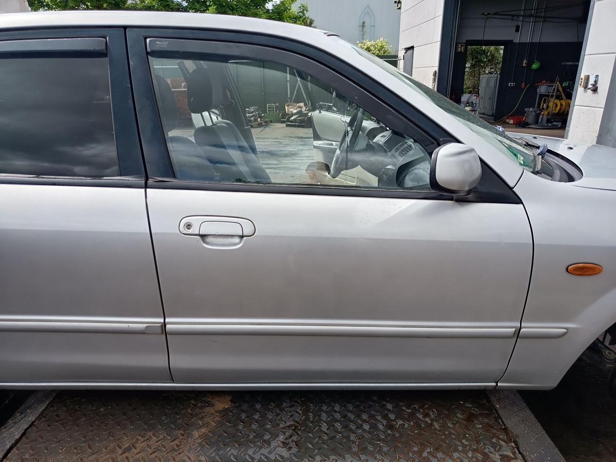 Mazda 323f VI original Tür vorn rechts Beifahrer 22V Satinsilber Bj 2002