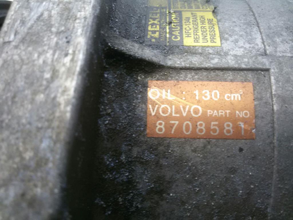 Volvo V70 30742206 Klimakompressor Kompressor Klima 2,4TD 136kw D5244T4 Bj 2006