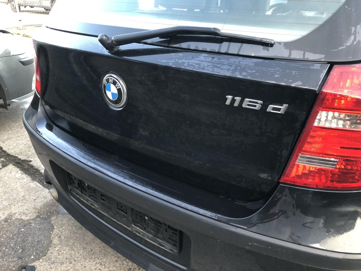 BMW 1er E87 LCI ab07 Heckklappe 475 Blacksapphire Deckel hinten 5 türer