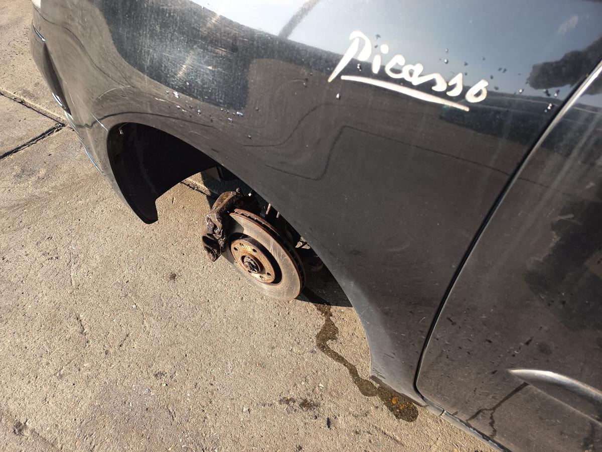 Citroen C4 Picasso original Kotfl&uuml;gel links Seitenteil EXY Onyxschwarz Bj 2010