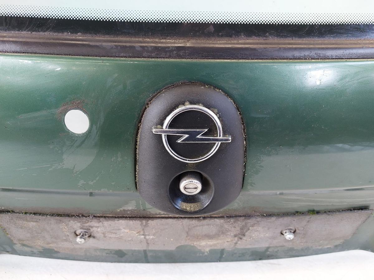 Opel Corsa B Heckklappe Klappe Deckel hinten Kofferklappe 42L Zypressengr&uuml;n 3trg