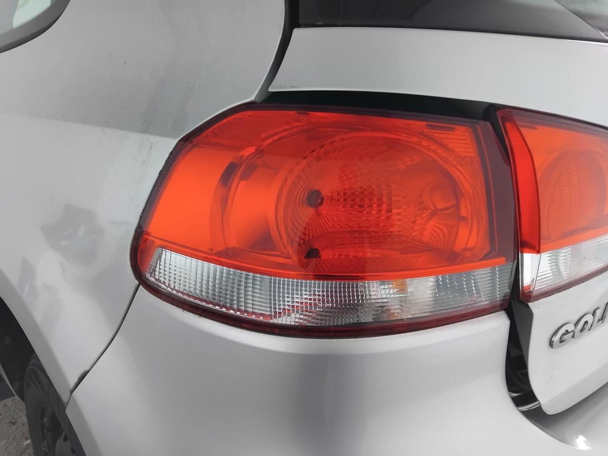 VW Golf 6 original Rückleuchte Heckleuchte links außen BJ2009 Fließheck