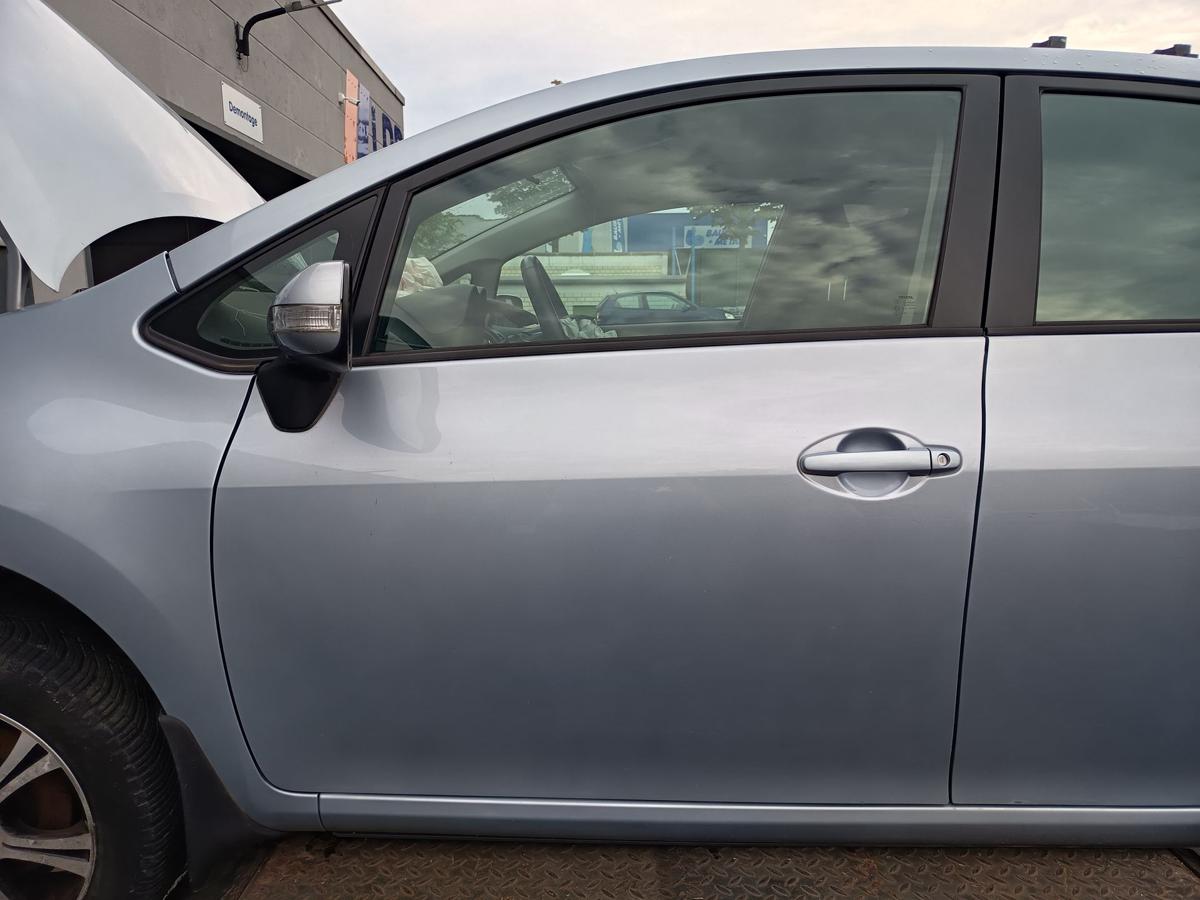 Toyota Auris E15 original T&uuml;r vorn links Fahrer 8S1 Light Blue Bj 2011