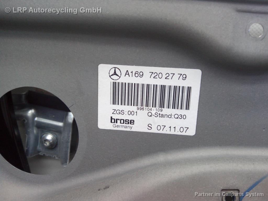 Mercedes A-Klasse W169 BJ2007 Fensterheber Tür vorn links elektrisch 5-türig