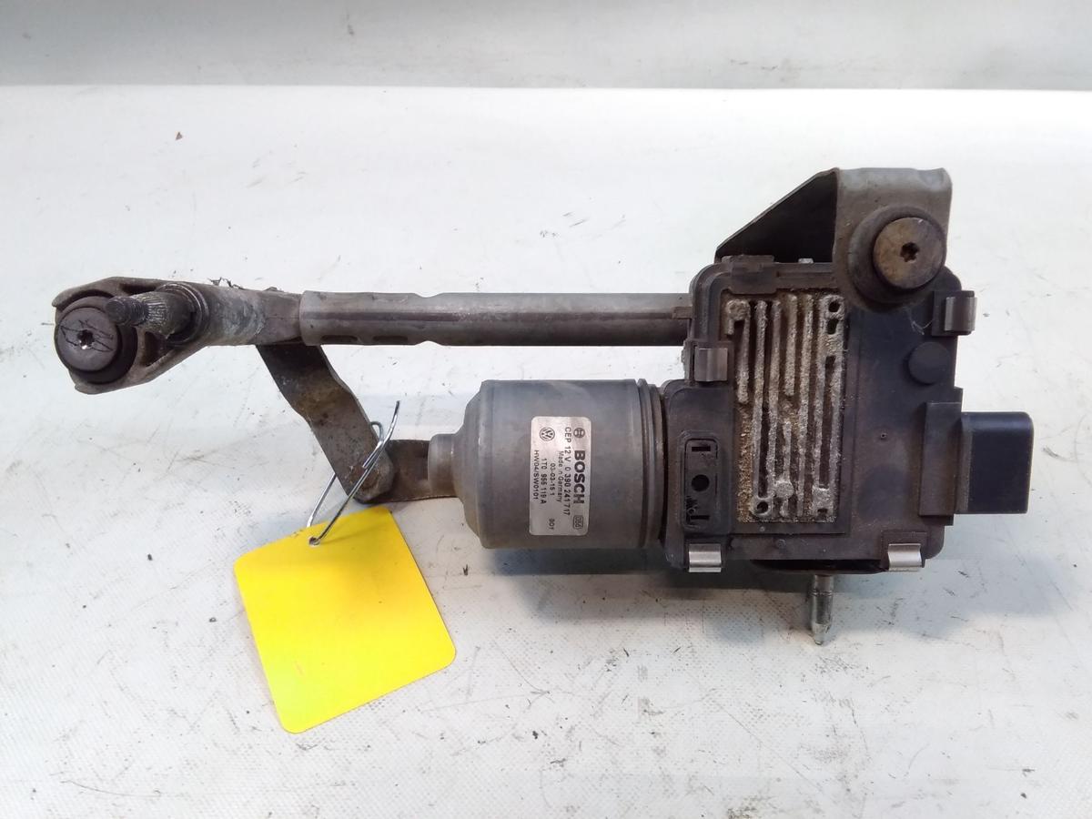 VW Touran 1T original Wischermotor vorn links mit Gest&auml;nge Bj.2003