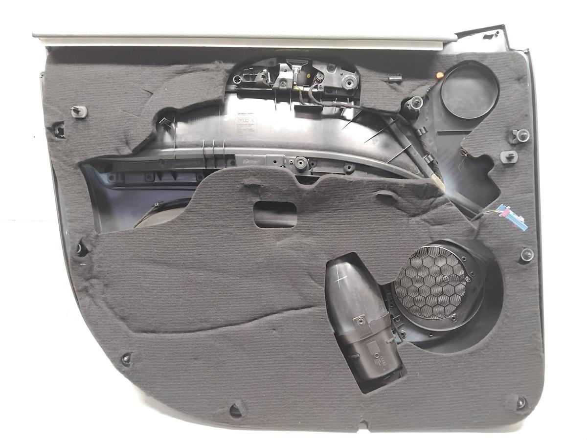 Audi Q7 4L original T&uuml;rverkleidung T&uuml;r vorn rechts BOSE Kunstleder Soul schwarz