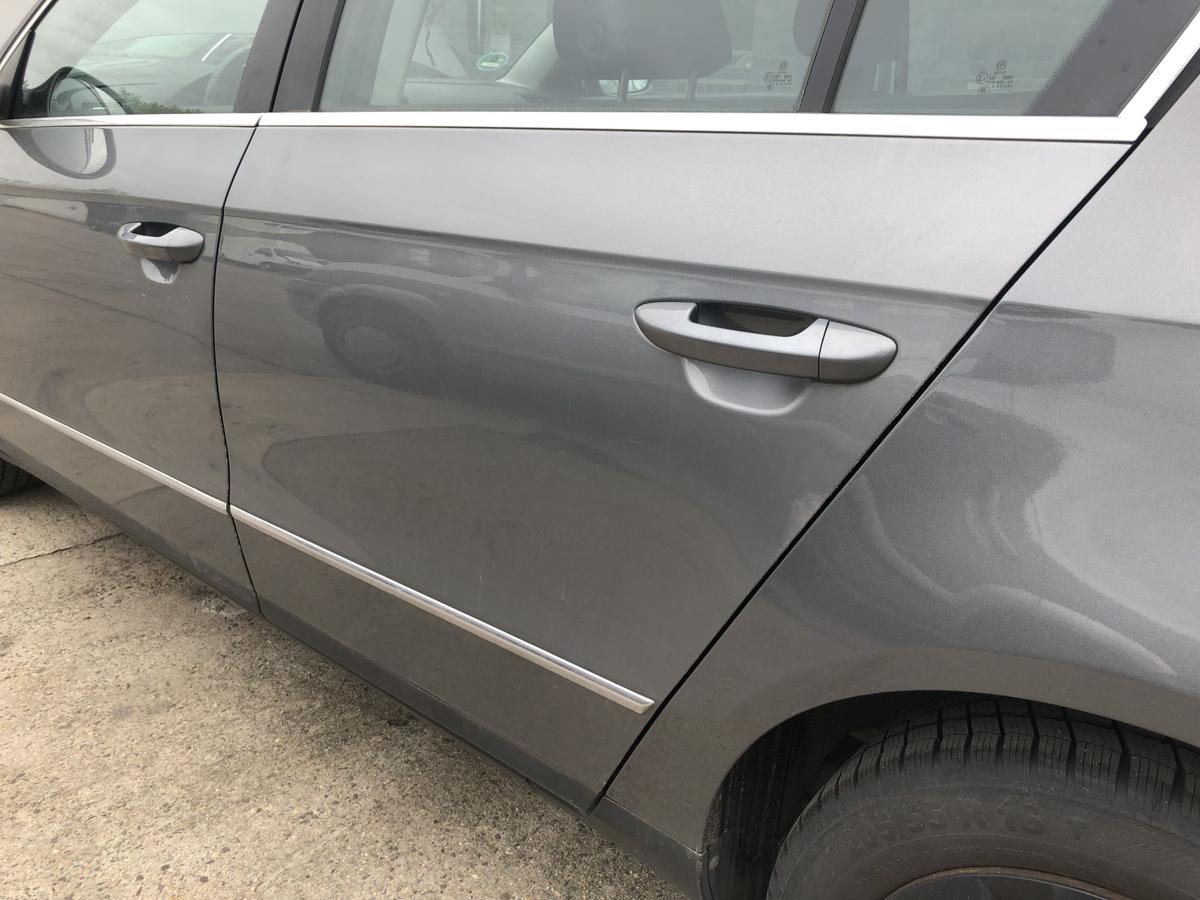 Tür hinten links Fondtür Rohbau LA7T United Grey Autotür VW Passat 3C B6 Limo