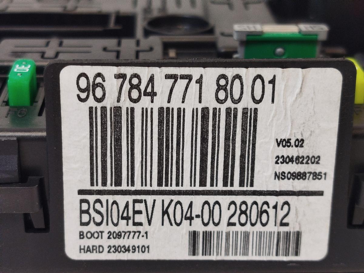 Peugeot 3008 I Typ 0U BSI BCM Sicherungskasten Steuerger&auml;t Elektronikmodul OEM