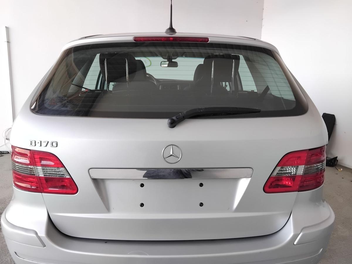 Mercedes B-Klasse W245 Hecklappe 761 polarsilbermetallic inkl. Scheibe BJ2008