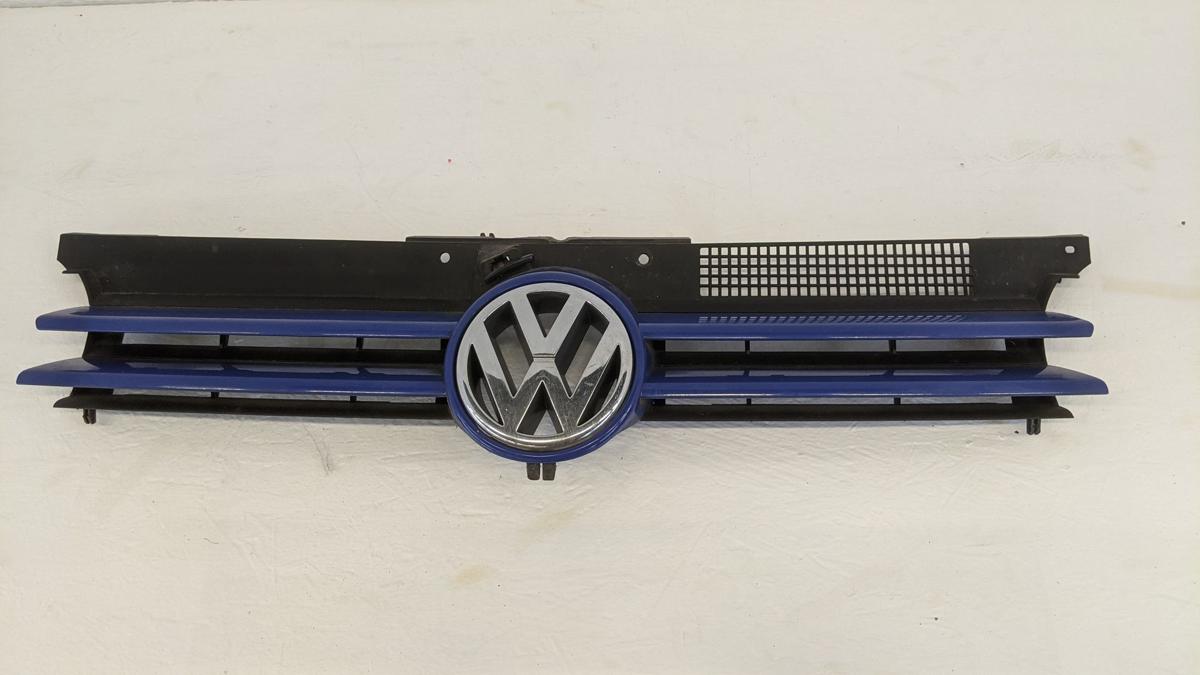 Kühlergrill Frontgrill Grill LW5Z Jazzblue VW Golf 4 1J Originalteil