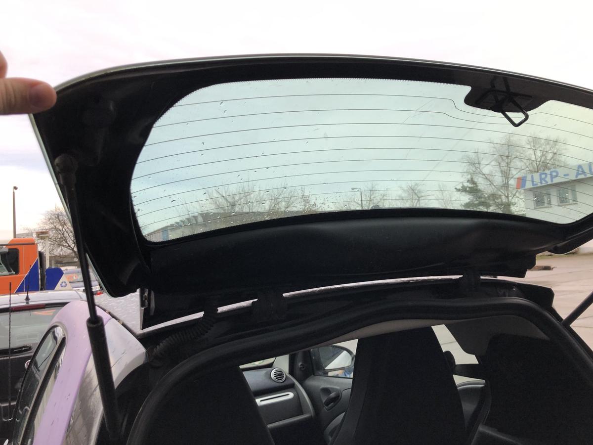 Smart 451 Mopf Heckscheibe mit Heizung Scheibe hinten Colorglas