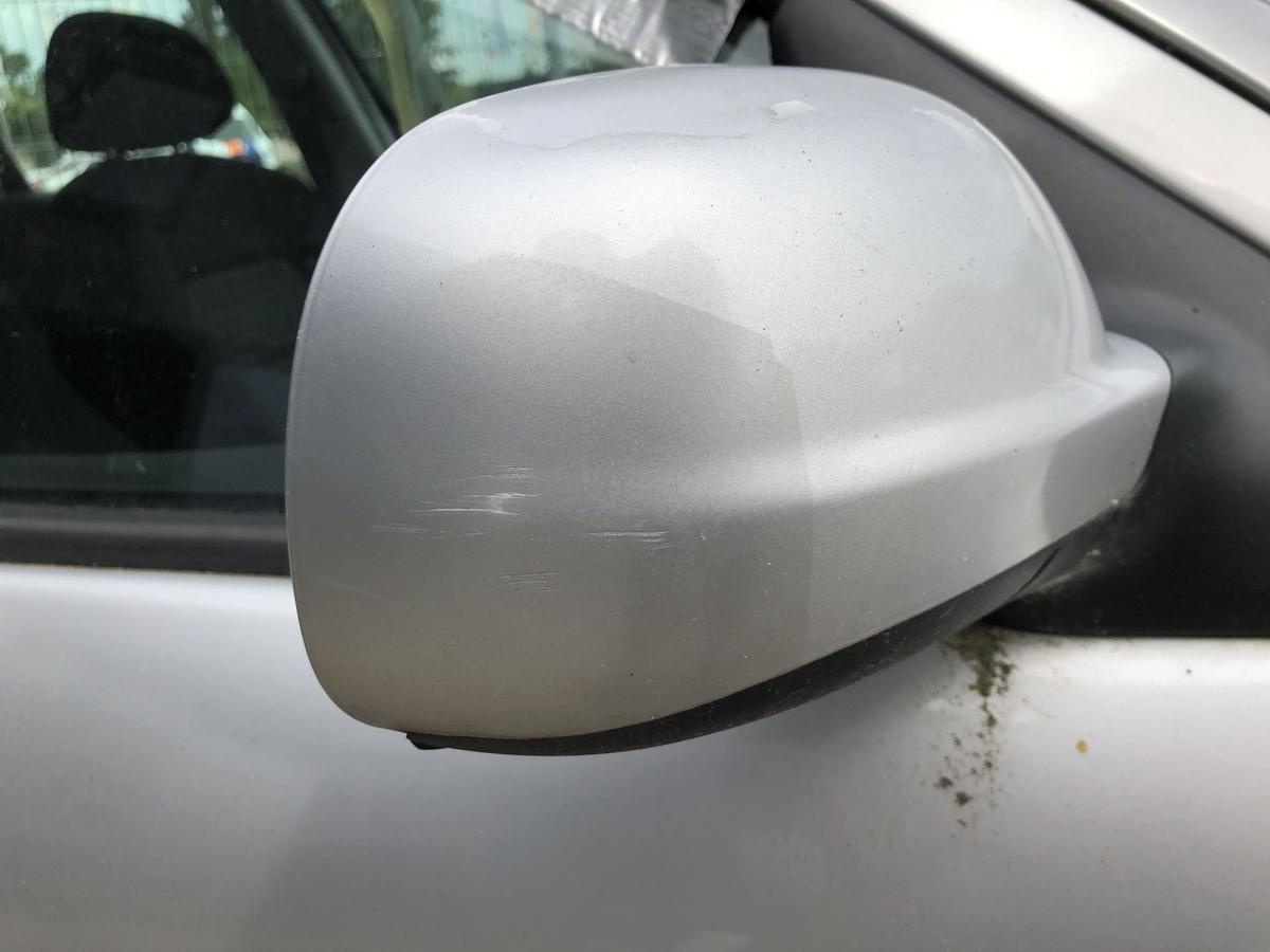 Seat Leon 1M Aussenspiegel rechts Seitenspiegel manuelle Verstellung LS7N silber