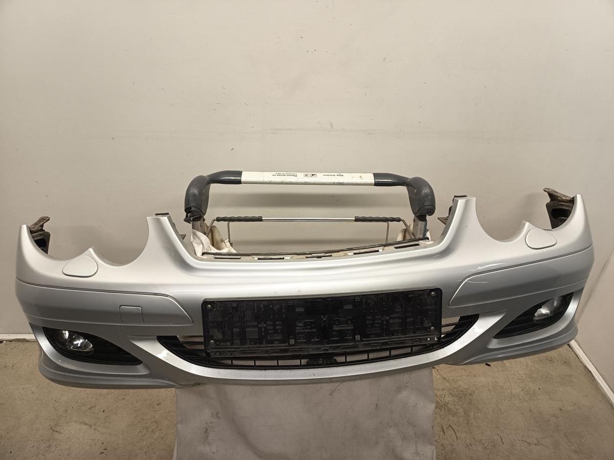 Mercedes CL203 Coupe orig Stoßstange vorn Stoßfänger SRA NSW 775 Silber Bj 2006