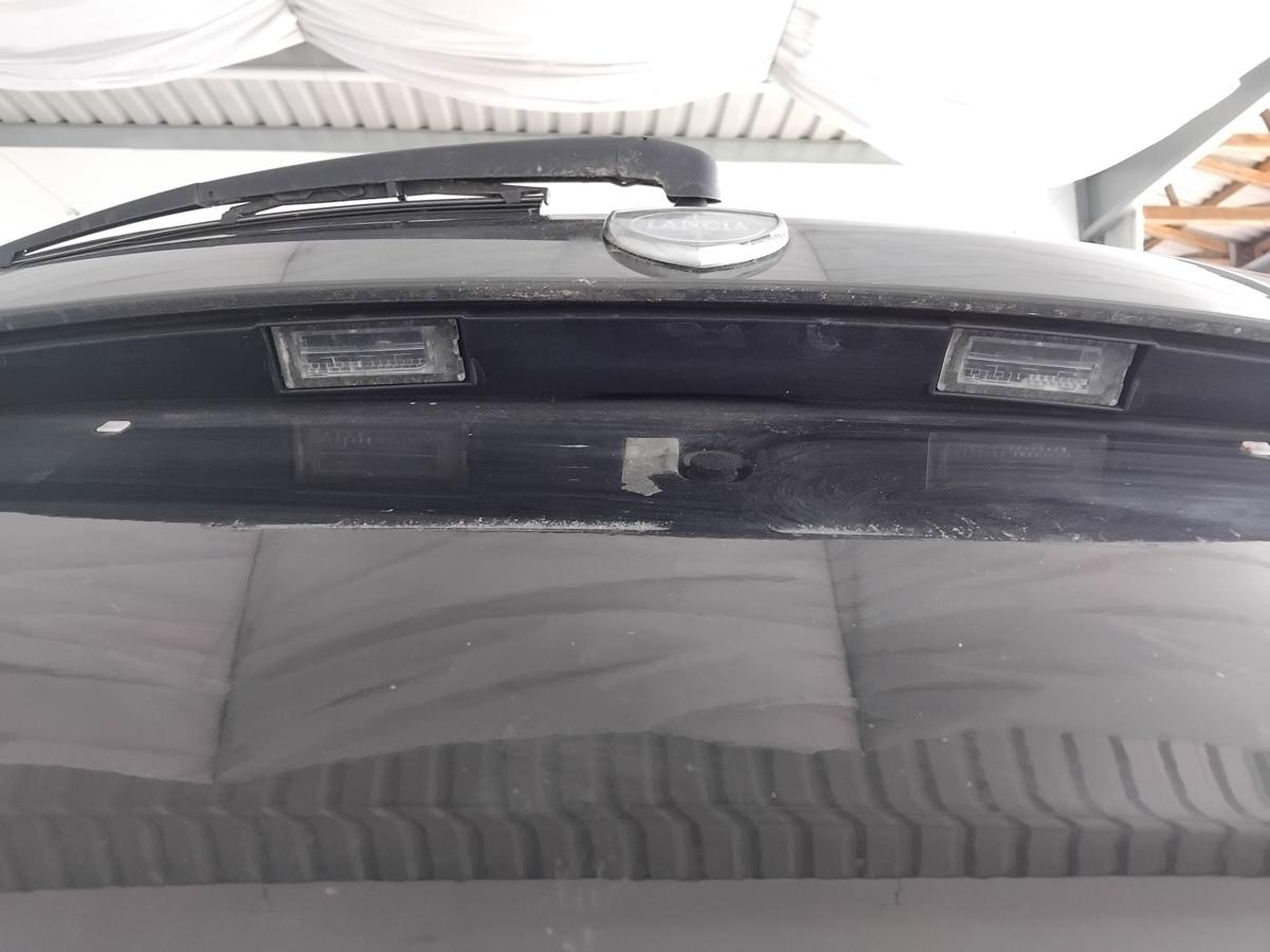Lancia Musa Facelift Heckklappe schwarzmetallic 601 mit Heckscheibe BJ2009