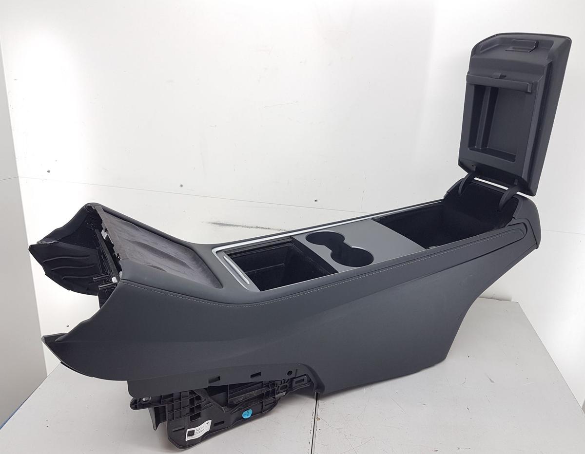 Tesla Model Y Mittelkonsole Bj22 1755501-01-C Mittelarmlehne dunkelgrau schwarz