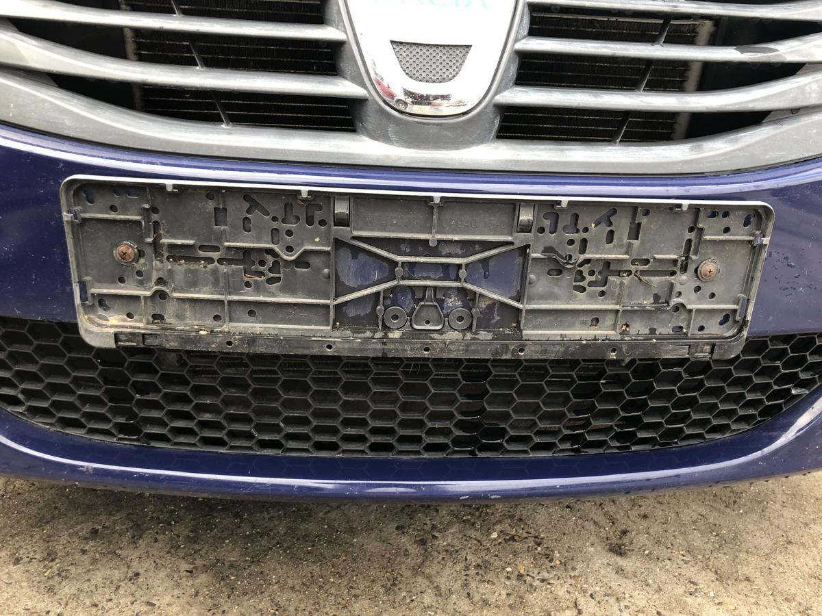Dacia Logan MCV Stoßfänger vorn Frontschürze Facelift ab 2009 OV61H Blue Marine