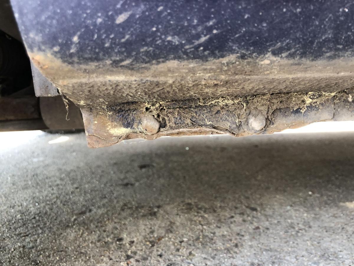 Ford Fusion JU2 Kotfl&uuml;gel vorn links Fahrerseite Lugano blau met