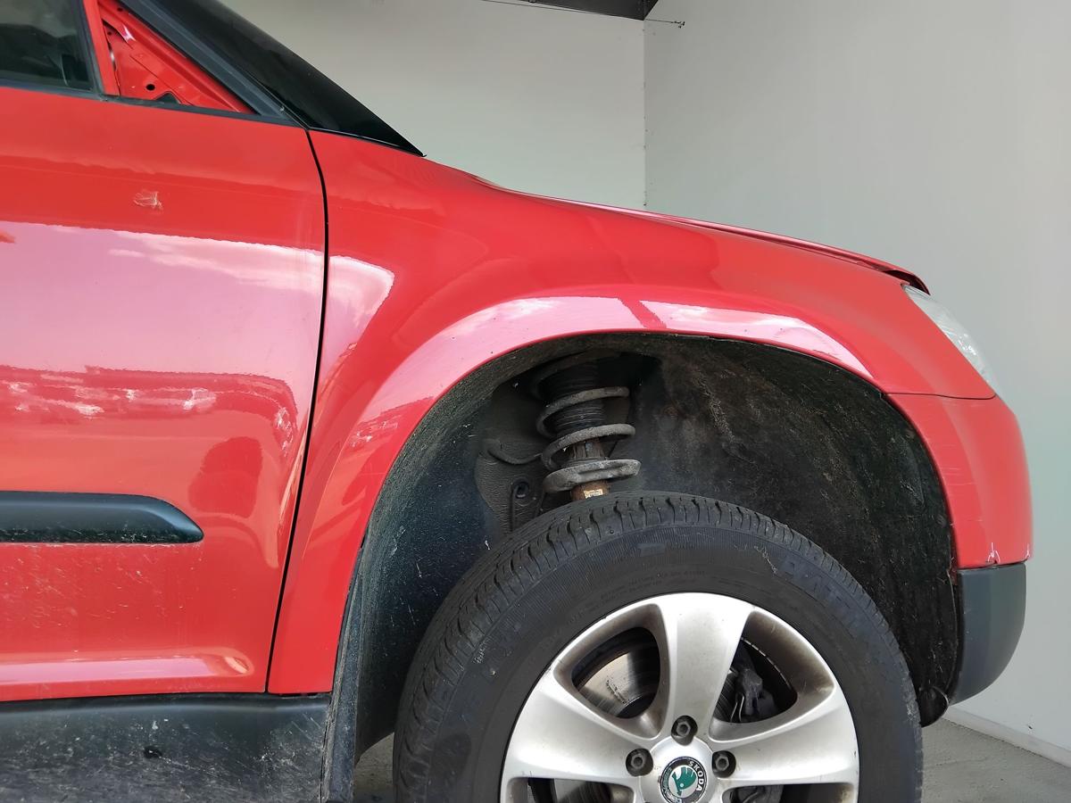 Skoda Yeti 5L original Kotflügel vorn rechts LF3K Corrida Red BJ2010