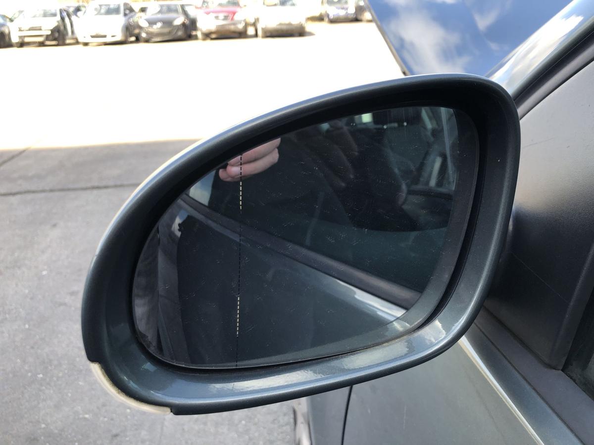 VW Golf 5 V 1K Au&szlig;enspiegel links R&uuml;ckspiegel Seitenspiegel elek LA6Q Sagegreen