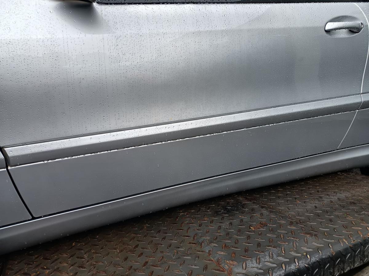 Mercedes CL203 Coupe orig Tür links Fahrertür 775 Silber Bj 2006
