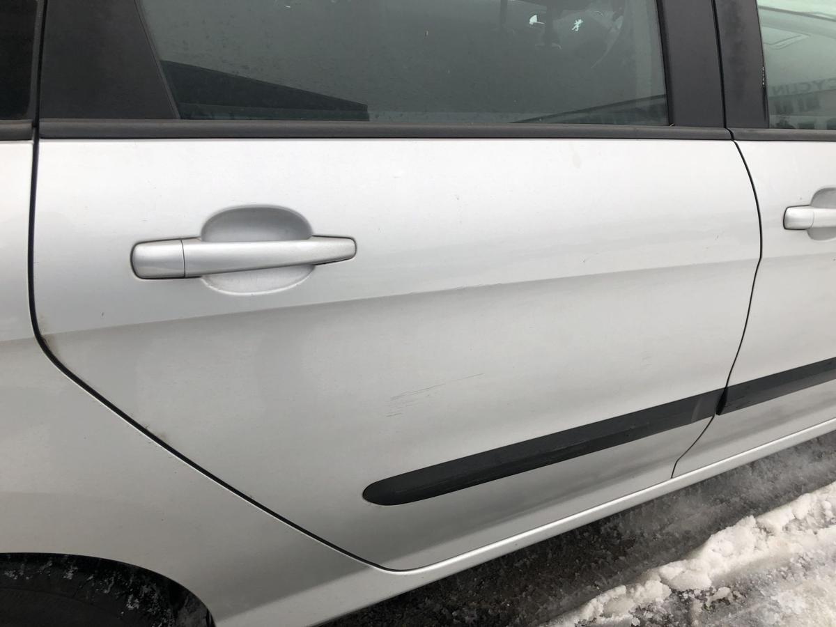 Peugeot 308 SW 4E 4H T&uuml;r hinten rechts Fondt&uuml;r im Rohbau EZR Gris Aluminium