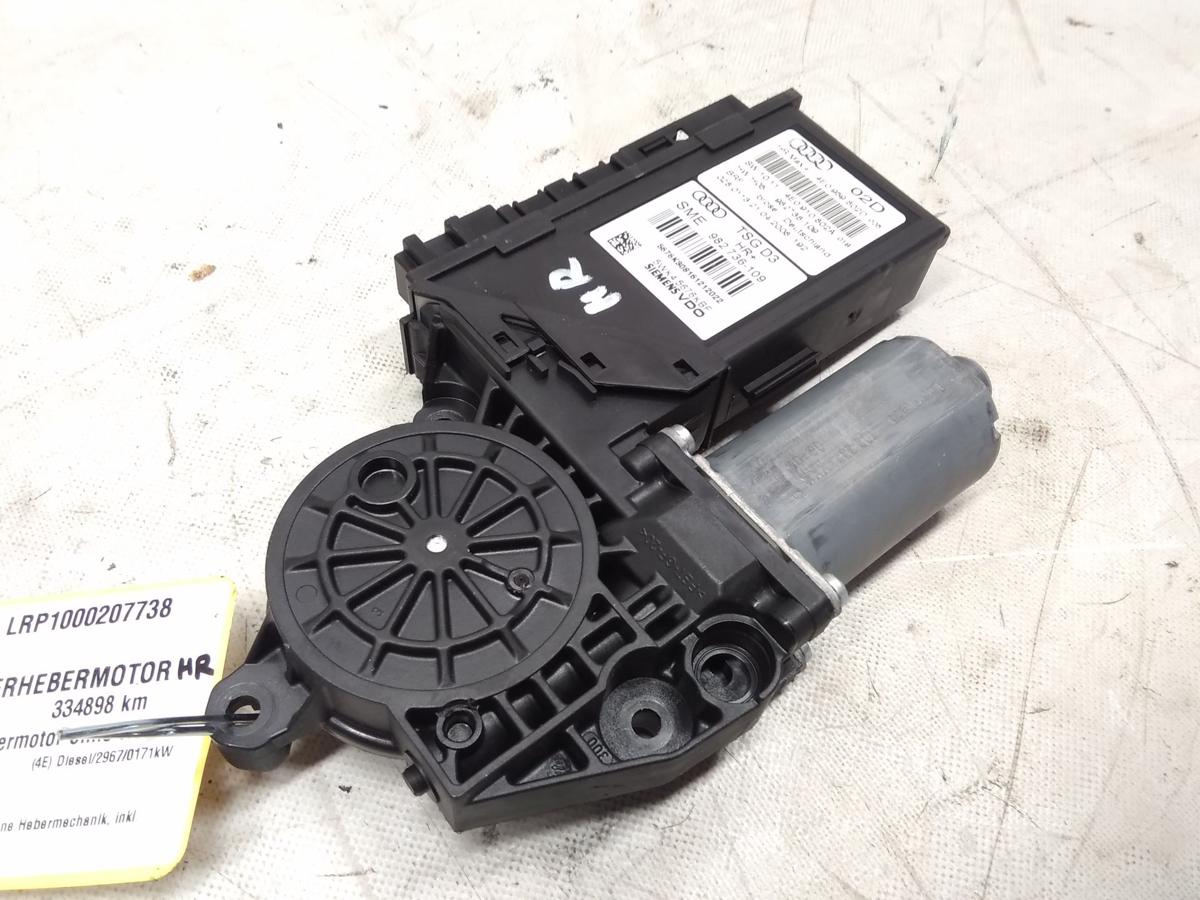 Audi A8 D3 4E original Fensterhebermotor hinten links 4E0959802D BJ2008