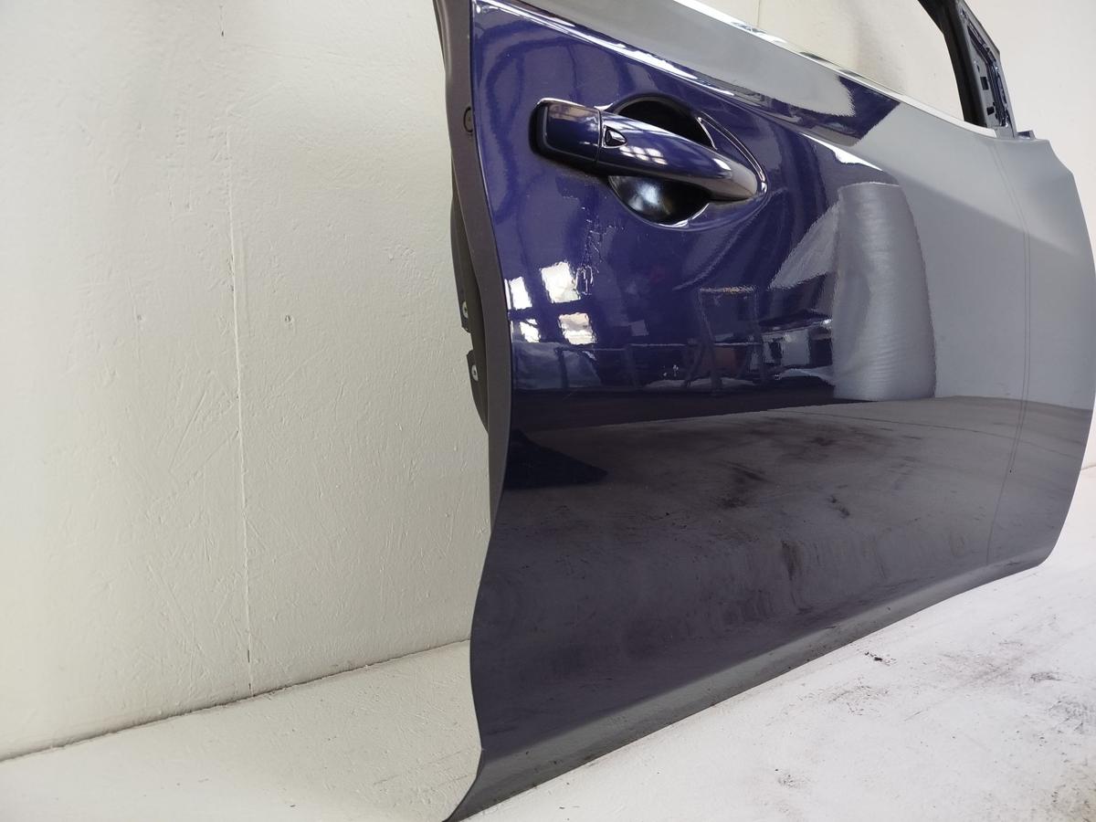 Nissan Pulsar C13M Tür vorn rechts Beifahrertür RBR Blue Perl Rohbau