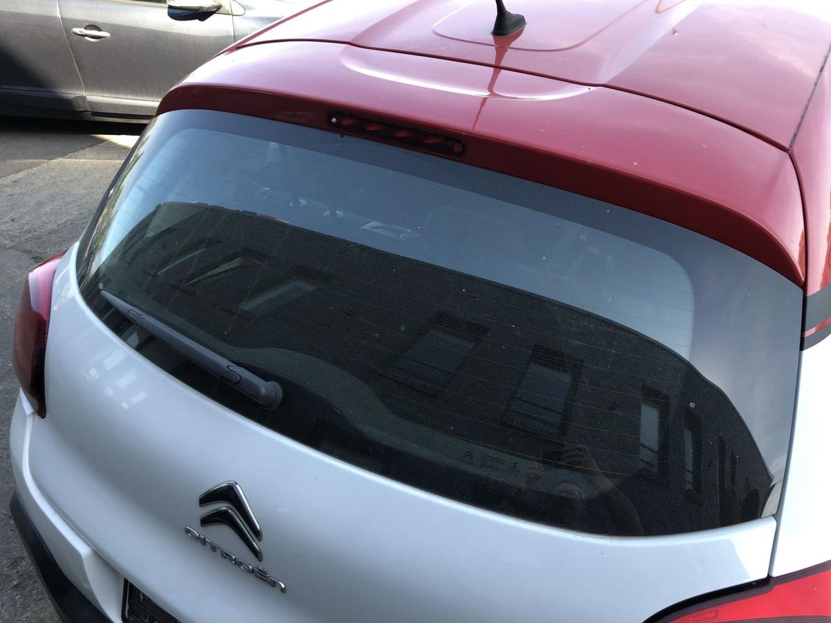Citroen C3 III SX ab17 Heckklappe mit Scheibe Kofferraumklappe Rohbau EWP weiss