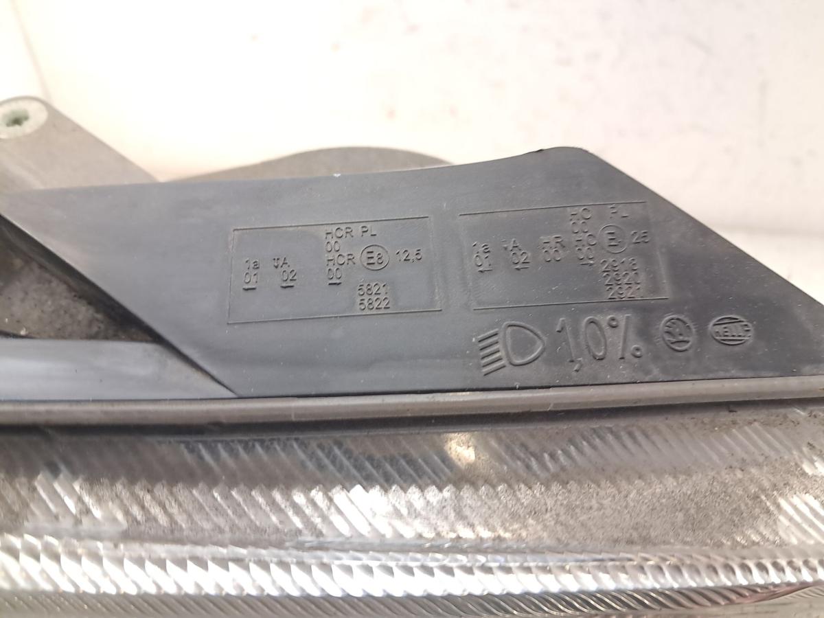 Skoda Fabia 2 5J Facelift original Scheinwerfer rechts Halogen Ellipsoid BJ2013