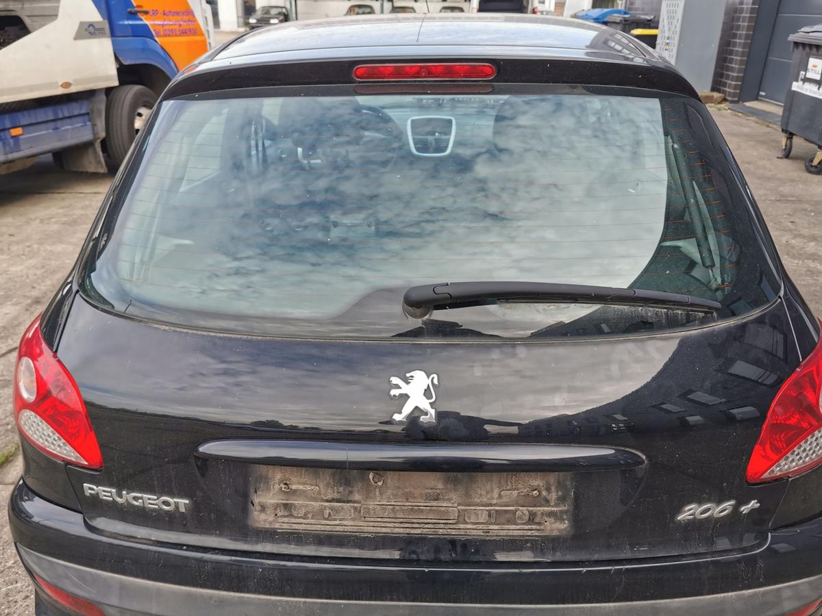 Peugeot 206+ 2M Heckklappe Klappe Deckel hinten Kofferklappe KTV Perla Nera