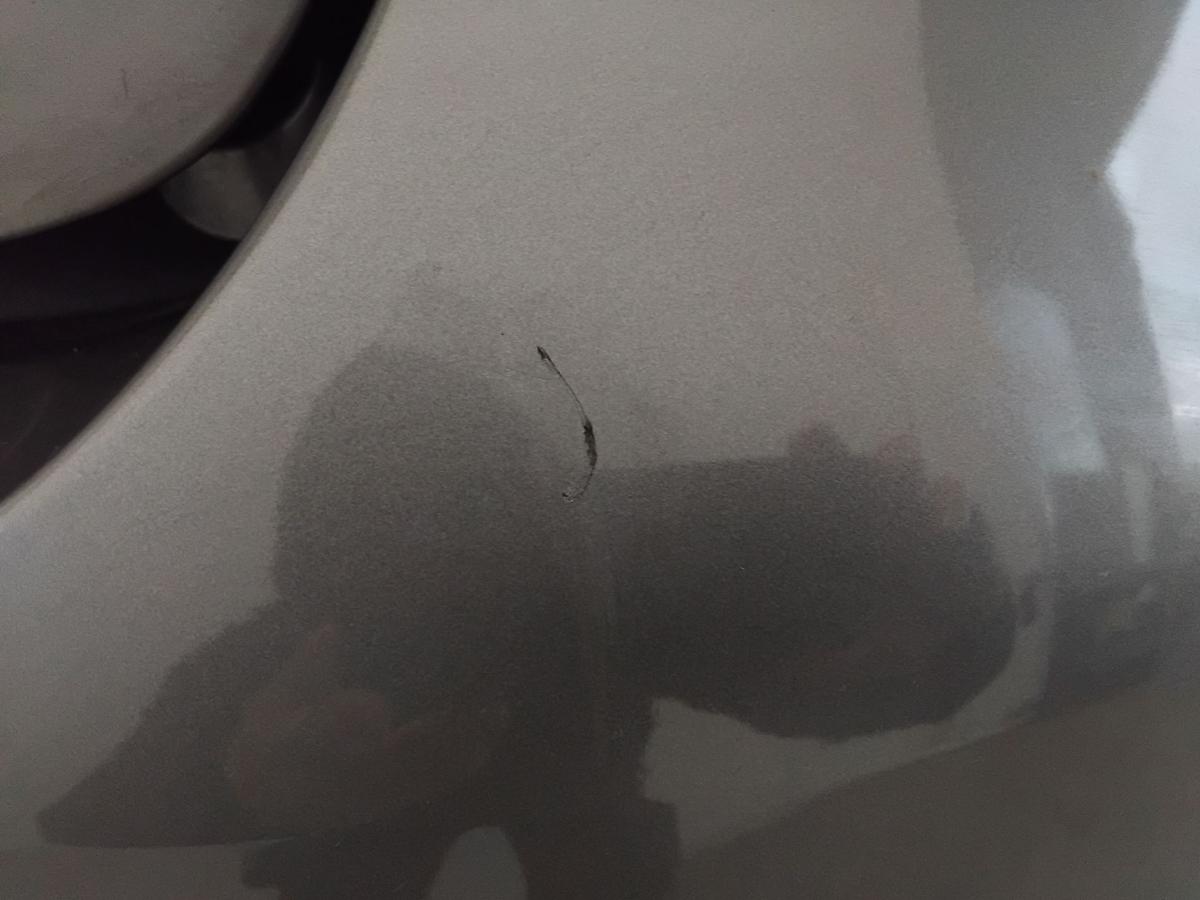 Renault Megane 3 original Sto&szlig;stange Stossf&auml;nger hinten 5-t&uuml;rig Flie&szlig;heck BJ2011 TEKNG Gris Cassiop&eacute;e