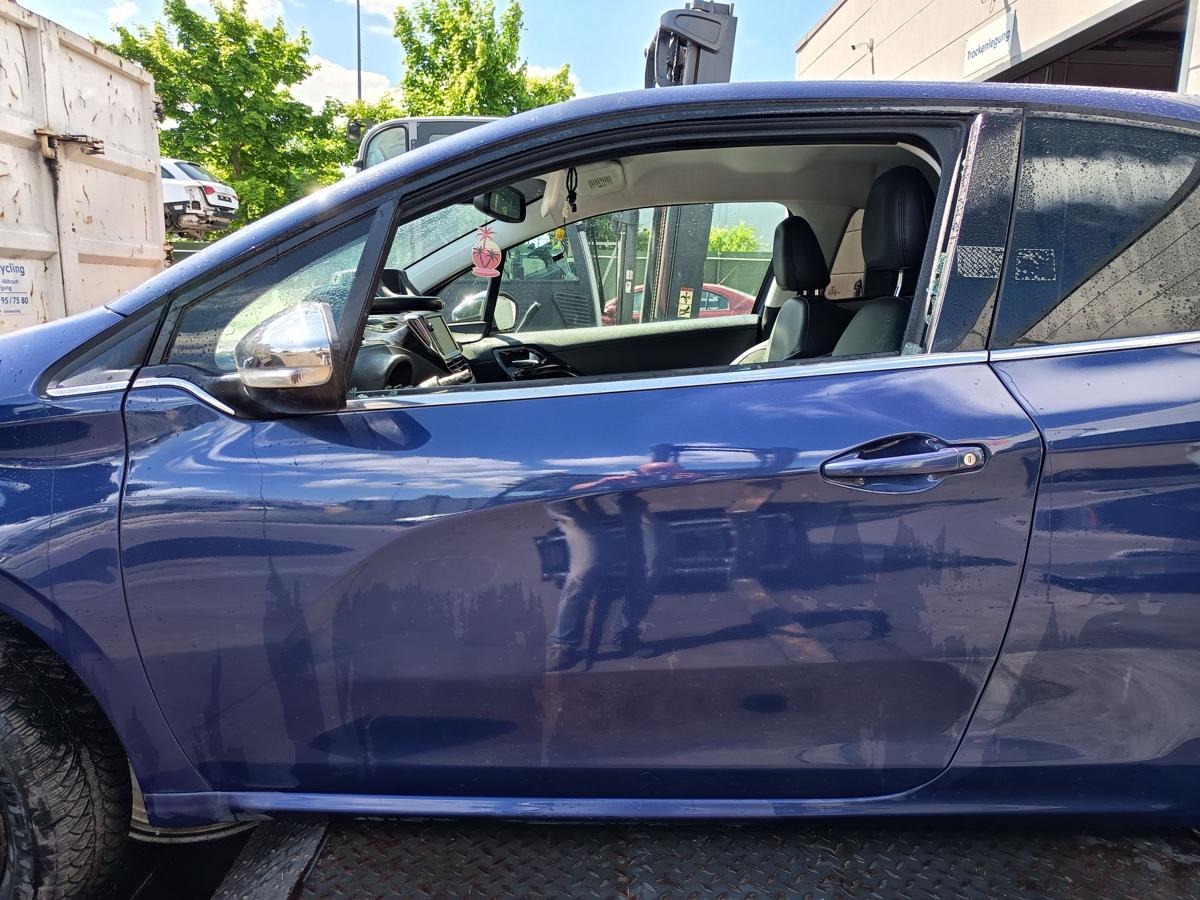 Peugeot 208 I orig Tür links 3türer Fahrertür KUC Blau Bj 2012-2015