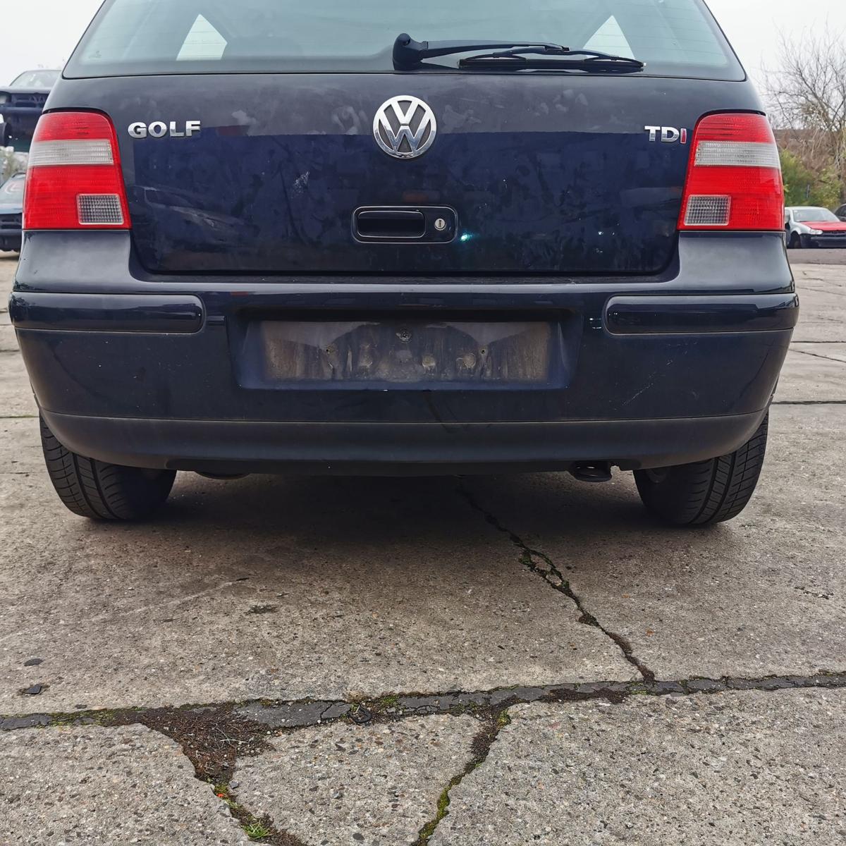 VW Golf 4 IV 1J Stossfänger Stossstange Bumber hinten LC9Z Black Magic BILDER