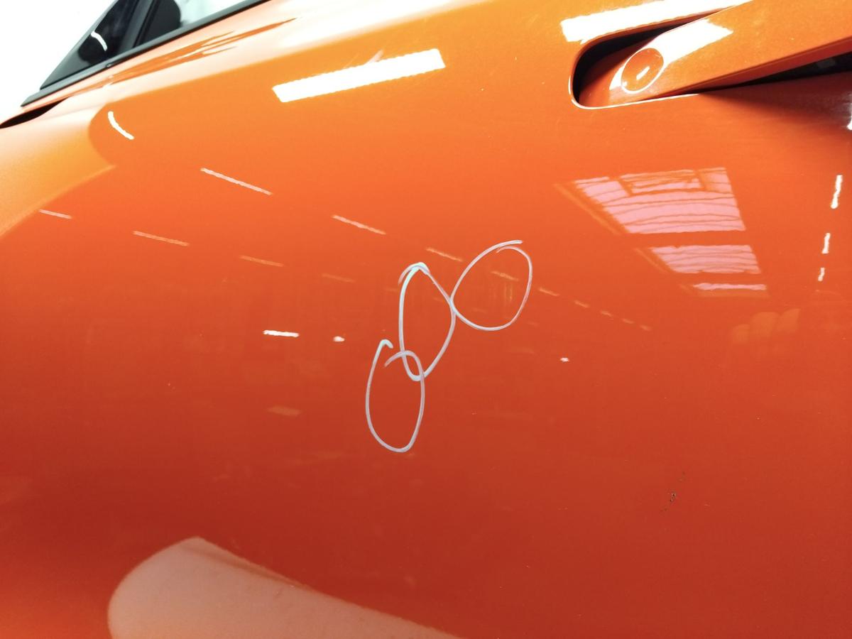 Smart #3 Tür vorn links Fahrertür photonorange Bj.2023