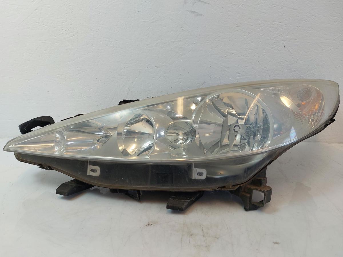 Peugeot 207 W Scheinwerfer Hauptscheinwerfer Frontscheinwerfer Lampe vorn links